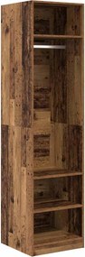 vidaXL Ντουλάπι Παλιό ξύλο 50 x 50 x 200 cm Επεξεργασμένο Ξύλο