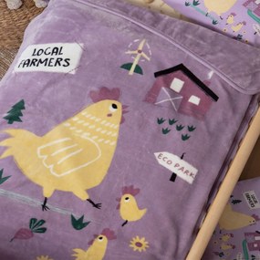 Κουβέρτα Βελουτέ Αγκαλιάς (75x100) Nef-Nef Homeware Baby Piu Piu