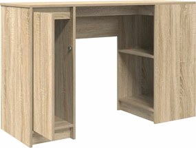 vidaXL Γραφείο Sonoma Δρυς 120x42x76 εκ. από Επεξεργασμένο Ξύλο