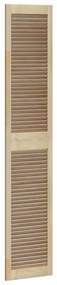 vidaXL Πόρτα Ντουλάπας Φυσικό 140.5 x 2.1 x 49.5 cm Μασίφ ξύλο πεύκου
