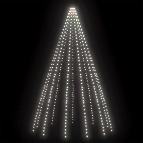 vidaXL Λαμπάκια Δέντρου 500 LED Εσωτ./Εξωτ. Χώρου Ψυχρό Λευκό 500 εκ.