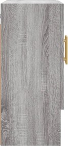 vidaXL Ντουλάπι Τοίχου Γκρι Sonoma 60 x 31 x 70 εκ. από Επεξεργ. Ξύλο