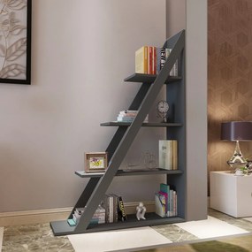 Βιβλιοθήκη Ανθρακί ARVEN 100x29,5x150