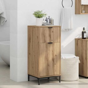 vidaXL Ντουλάπι Μπάνιου με συρτάρι artisan δρυς 39.5 x 36 x 88 εκ