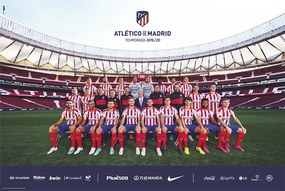 Αφίσα Atletico De Madrid 2019/2020 - Team, (61 x 91.5 cm)