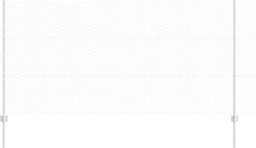 vidaXL Τεντώτο με στήριγμα Ασημί 1,2 x 100 m Ατσάλι