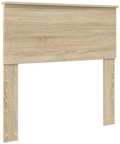 vidaXL Σκελετός Κρεβατιού Δρύς Sonoma 75 x 190 cm Επεξεργασμένο ξύλο