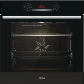 Korting KBOX6735E05 BG Φούρνος κάτω Πάγκου 77lt χωρίς Εστίες Π59.5εκ. Μαύρος (034062501) 3 χρόνια εγγύηση
