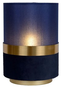 Φωτιστικό Επιτραπέζιο Lucide 10508-01-35 EXTRAVAGANZA TUSSE Μπλε (Blue)|Χρυσό Χρώμα (Gold Coloured)