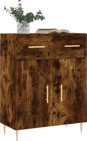 vidaXL Ντουλάπι Καπνιστή Δρυς 69,5 x 34 x 90 εκ. Επεξεργασμένο Ξύλο