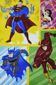 Χαλί Justice League Printed 6309 Multi + Δώρο 1 Αυτοκόλλητο Τοίχου 133X200cm