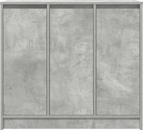 vidaXL Ντουλάπι Γκρι Σκυροδέματος 85x34x76 εκ. Επεξεργασμένο Ξύλο
