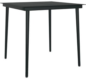 vidaXL Σετ Τραπεζαρίας Κήπου 5 Τεμαχίων Καφέ