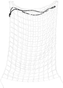 vidaXL Δίχτυα Σανού 2 Τεμ. Στρογγυλά Λευκή 75x50 εκ. από PP