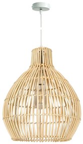 Φωτιστικό Οροφής Rattan 60X70 Brown VK/03146/PE/60 VKLed Rattan, Metal