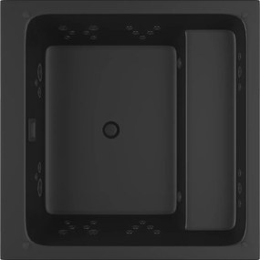 Acrilan Lord SPA 2,00 x 2,00 - Balboa Deluxe, Velour Black, WPC - Grey