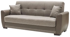 Sofa Three-seater Vera Fylliana Beige 222*89*84 cm