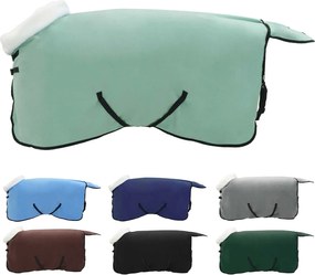 vidaXL Σαμάρι Ίππου Σκούρο πράσινο 105 cm Πολικές φλις