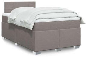 ΚΡΕΒΑΤΙ BOXSPRING ΜΕ ΣΤΡΩΜΑ TAUPE 120X190 ΕΚ. ΥΦΑΣΜΑΤΙΝΟ 3285831