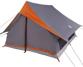 vidaXL Σκηνές Γκρι και πορτοκαλί 315 x 330 x 200 εκ Πολυεστέρας