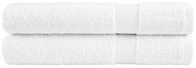 Πετσέτες Σάουνας Premium SOLUND 2 τεμ. Λευκό 80x200 εκ. 600 γρ./μ²