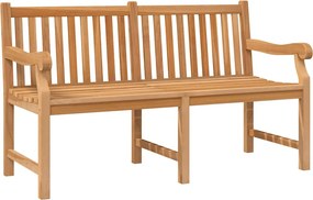 vidaXL Παγκάκι Κήπου 150 εκ. από Μασίφ Ξύλο Teak