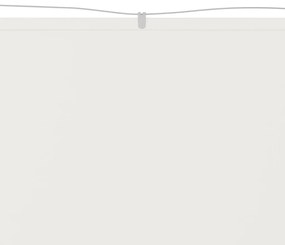 Τέντα Κάθετη Λευκή 140 x 800 εκ. από Ύφασμα Oxford - Λευκό