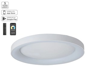 Φωτιστικό Πλαφονιέρα LED Dimmable Smart WiFi Homelighting Amaya 77-8156 White