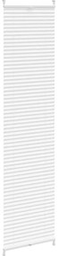 vidaXL Πλισέ ρόλερ σκίασης60x200cm Λευκό