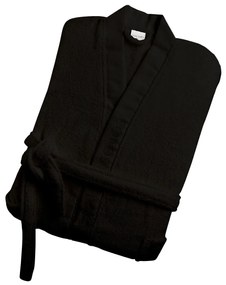 Μπουρνούζι Makis Tselios Hola Black Μαύρο