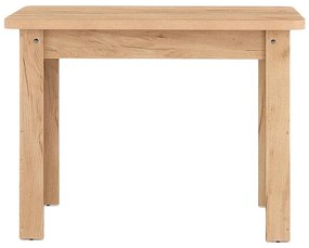 Τραπέζι Celeste μελαμίνης σε oak απόχρωση 100x60x73.5εκ 100x60x73.5 εκ.