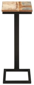 vidaXL Τραπέζια Βοηθητικά 2 τεμ. 31,5x24,5x64,5 εκ. Μασίφ Ανακ. Ξύλο