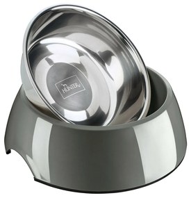 Ταΐστρα σκύλων Hunter Γκρι 350 ml Ανοξείδωτο ατσάλι