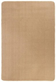 Χαλί Φυσικό Χρώμα 80 x 130 εκ. Γιούτα με Υπόστρωμα από Λάτεξ - Μπεζ