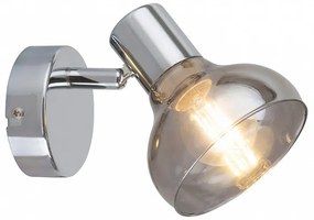Rabalux Holly Σποτ Μονό M17xΦ8xY13cm Χρώμιο 5555