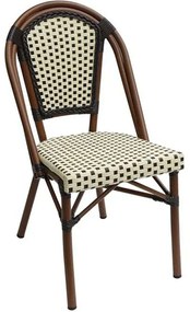 Καρέκλα Bistro Paris Ε291,6 46x54x88cm Beige-Brown