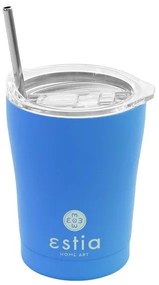 Estia Θερμός Coffee Mug Save The Aegean 350ml Olympic Blue 01-12465