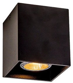 Φωτιστικό Οροφής - Σποτ Sq Dice 4144101 Black Viokef Metal