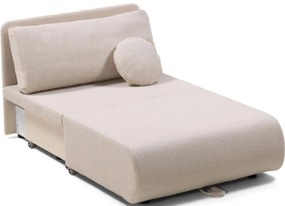 Πολυθρόνα - Κρεβάτι Boucle-Beige