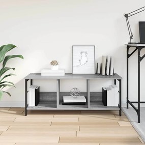 vidaXL Ράφι Βιβλίων Γκρίζο Σονομα 102 x 32 x 40,5 εκ.
