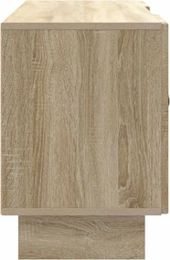 vidaXL Ντουλάπι TV 102 x 34,5 x 50 εκ. Sonoma Δρυς Επεξεργασμένο Ξύλο