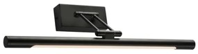 Απλίκα Φωτιστικό Μπάνιου LED 12W 3000K 780LM 50X6X19CM RIO Aca-PN10LEDW50BK-Μαύρο PN10LEDW50BK