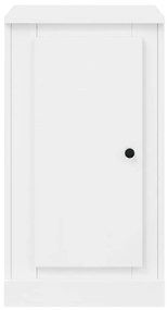 Ντουλάπι Γυαλιστερό Λευκό 37,5x35,5x67,5 εκ. Επεξεργασμένο Ξύλο - Λευκό
