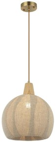 Φωτιστικό Οροφής Tormes 341LCA1169 30x186cm 1xE27 40W Natural Opviq