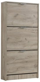 Παπουτσοθήκη Base 13 Γκρί Δρύς 58x18x119 εκ. 58x18x119 εκ.