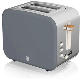 Φρυγανιέρα Nordic ST14610GRYN 900W 29,8x18,9x19,9cm Grey Swan Metal