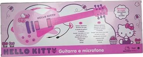 Παιδική Kιθάρα Hello Kitty Ηλεκτρονικά Είδη Μικρόφωνο Ροζ