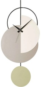 Ρολόι Τοίχου Madeco 902LMN1111 31x68cm Multi Wallity Metal