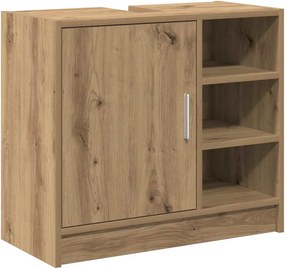 vidaXL Ντουλάπι Μπάνιου Artisan Oak 63 x 29 x 55 cm Επεξεργασμένο ξύλο