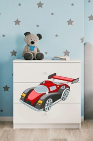 Συρταριέρα Babydreams Cartoon-Leuko-Auto